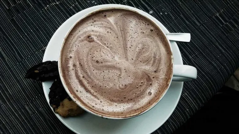 Chocolat chaud maison, Le Fayet, Lovegood Café